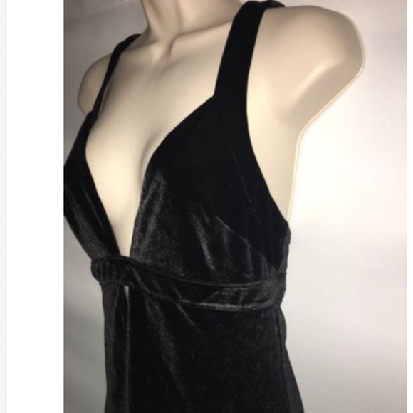 Express Dress Womens 4 Black Velour NWD see detail - Picture 3 of 7
